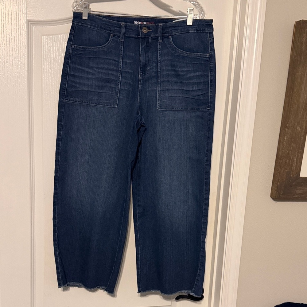 Style & Co. Dark Wash Ankle Jeans